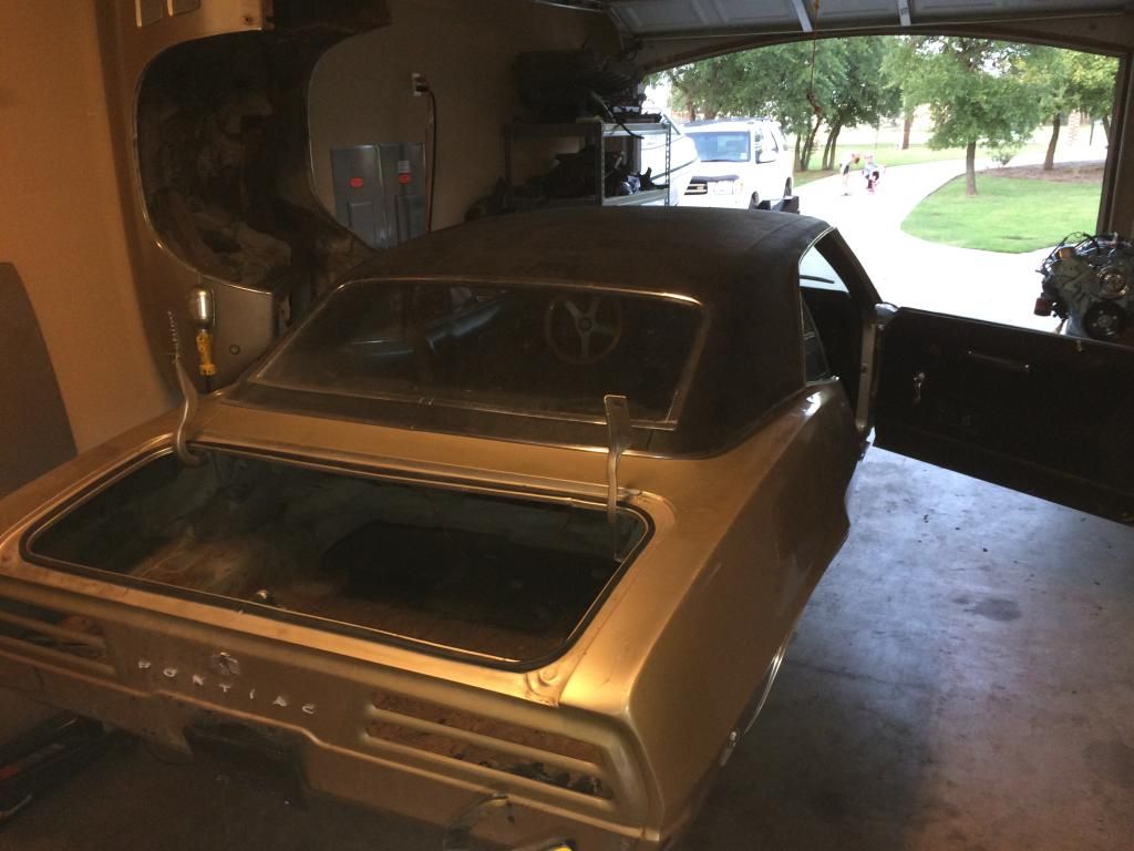 1969 Pontiac Firebird 400, Auto, Numbers matching, Gold